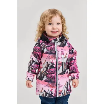 Dívčí bunda Kojenecká bunda Reima Moomin Vantti 5100009E.9BYA růžová 30X, vel. 92