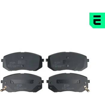 Brzdová destička Sada brzdových destiček, vždy 4 kusy v sadě OPTIMAL BP-12293