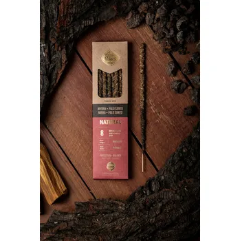 Vonná tyčinka Přírodní vonné tyčinky Sagrada Madre - Palo Santo a Myrha - Dvě vůně