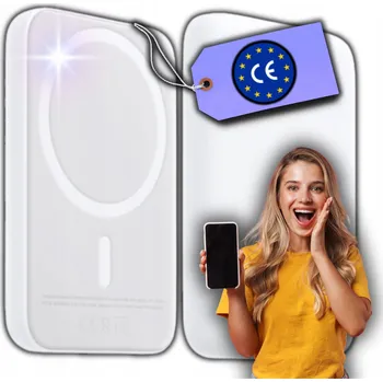 Pouzdro na mobilní telefon Powerbank MAGSAFE PRO IPHONE 11 12 13 14 15 Indukční MALÁ MINI 5000 MAH