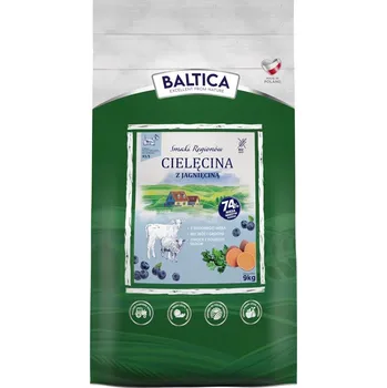 Krmivo pro psa Baltica suché krmivo pro psy, telecí s jehněčím, XS/S 9 kg, malá plemena