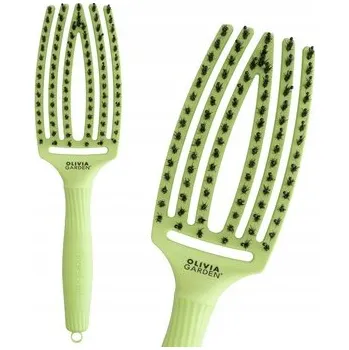 kartáč na vlasy Olivia Garden Kartáč FingerBrush Combo Dolce Vita Green Pistachio