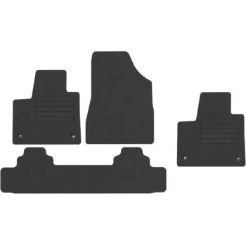 autokoberec Kobercové rohože Edecor velurové 4 ks
