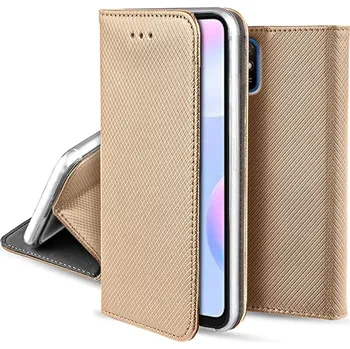 Pouzdro na mobilní telefon Flipové Pouzdro MBM pro Xiaomi Redmi 9A zlaté