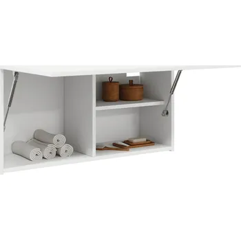 Koupelnový nábytek Koupelnová nástěnná skříňka bílá 80x25x40 cm kompozitní dřevo