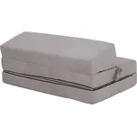 Max-i Skládací matrace / křeslo AIRELL 120x200 šedá / látka LINCOLN 86