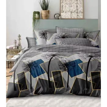 Povlečení NOVINKA 2025 ! EXKLUZIVNÍ OBOUSTRANNÉ BAVLNĚNÉ POVLEČENÍ NA FRANCOUZSKOU PŘIKRÝVKU 200x220 / 70x90cm - ASTRID