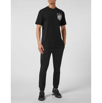 Pánské tričko Plein Sport T-Shirt 3543 Černá Regular Fit M