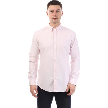 Pánská košile Košile Boss Pink 1192044 2XL