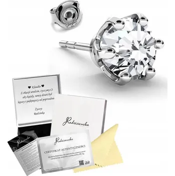 Náušnice Pánské náušnice Radziszewska 925 stříbro