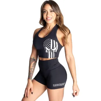 Better Bodies SKULL CORE TOP BLACK – tílko Better Bodies černé Velikost: XS