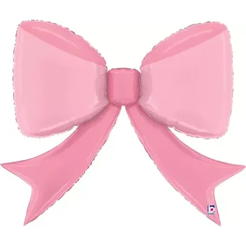 Balónek Foliový balonek Mašlička růžová 90 cm