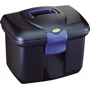 Úložný box COVALLIERO Box na čistící potřeby Roma tmavě modrý