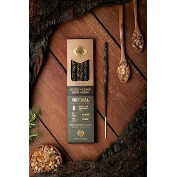 Vonná tyčinka Přírodní vonné tyčinky Sagrada Madre - Rozmarýn a Olibanum - Dvě vůně