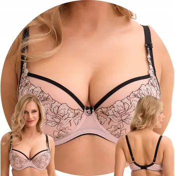 Podprsenka Gaia polovyztužená podprsenka růžová velikost 65J