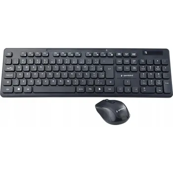 Sada klávesnice a myši Gembird černá