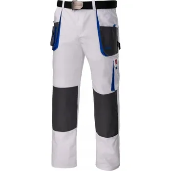 Pracovní obuv Pracovní kalhoty do pasu bílé Classic white 46