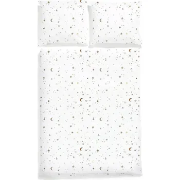 Povlečení Povlečení Hvězdičky 160 x 200 cm + 50 x 60 cm (2 ks)