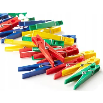 Kolíček na prádlo Kolíčky plastové vícebarevné 20 ks