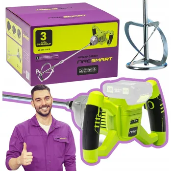 Míchadlo MÍCHADLO NA MALTY A LEPIDLA NAC SMART AKUMULÁTOROVÉ MÍCHADLO MIXÉR – BEZ AKUMULÁTORU