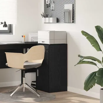 Servírovací skříň se zásuvkou Černý dub 38 x 34 x 75 cm