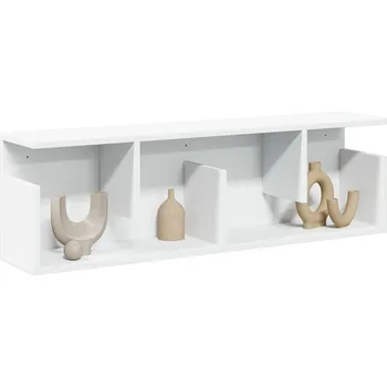 police Nástěnná skříňka 100 x 20 x 30 cm bílá kompozitní dřevo