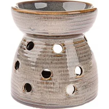 Aroma lampa Hnědá keramická Aromalampa s vosk olejem