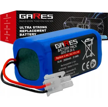 IP kamera Baterie Akumulátor pro ILIFE A4s A6 V7s A8 A9s V7 V7s Pro 14,4V 2,6Ah