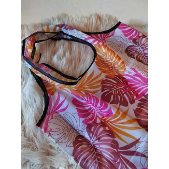 Skládací nákupní taška 45x60 cm vzor monstera