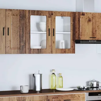 Kuchyňská nástěnná skříňka se skleněnými dvířky "Porto"