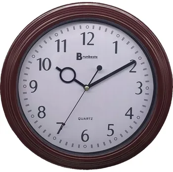 Hodiny Nástěnné hodiny Brunbeste hnědé 29,7 cm