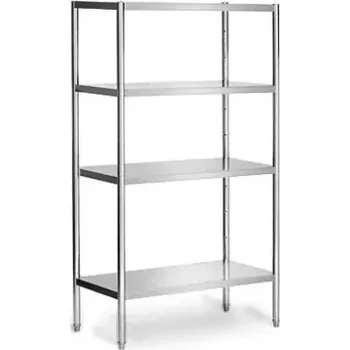 Dílenský regál vasegastro Regál - nerezová ocel 1500 x 500 x 1800 mm