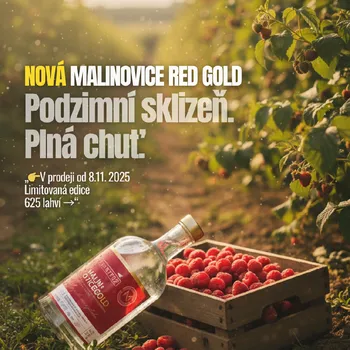 Pálenka Martenz Malinovice Gold VIP 45%