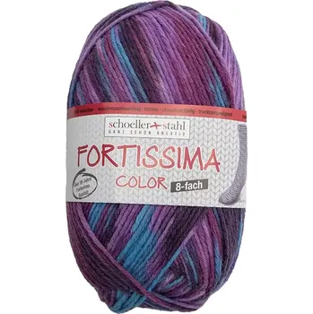 Příze Schoeller Stahl Fortissima color 8-fach 0803 (Ponožková příze Fortissima color 8-fach)