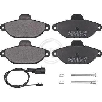 Brzdová destička Sada brzdových destiček, vždy 4 kusy v sadě A.B.S. 37896