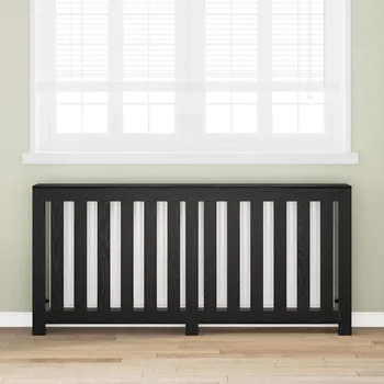 Kryt radiátoru Černý dub 175 x 20 x 82 cm kompozitní dřevo