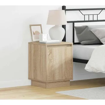 Ložnice Noční skříňka 2 pcs Sonoma dub 39 x 34,5 x 50 cm