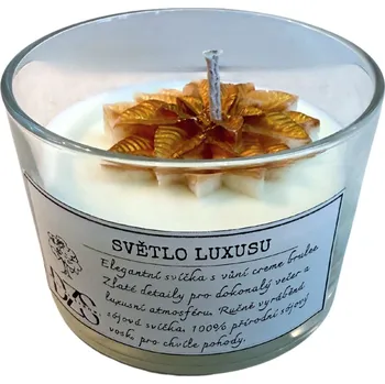 Svíčka Světlo luxusu – Crème Brûlée