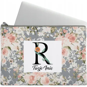 Pouzdro na mobilní telefon Pouzdro na Notebook / Tablet Obal Taška Květinový Monogram Iniciála R