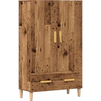 Příborník do zásuvky Highboard old wood 70 x 31 x 115 cm kompozitní dřevo