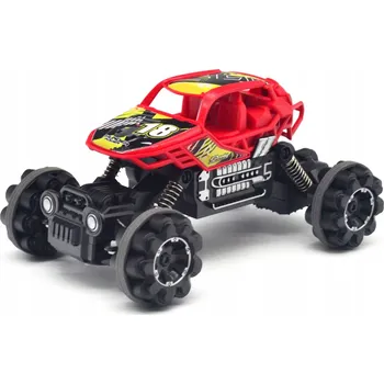 RC model auta TERÉNNÍ AUTO OFF-ROAD NA DÁLKOVÉ OVLÁDÁNÍ ČERVENÉ