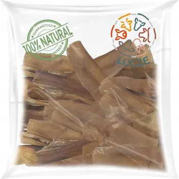 Pamlsek pro psa Sušená hovězí KŮŽE řezaná 1 kg 100% přírodní