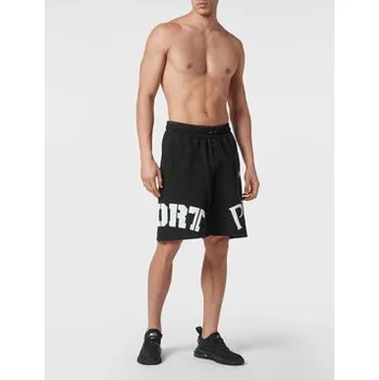 Pánské kraťasy Plein Sport Šortky 1987 Černá Jogger Fit XS