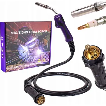 Svářečka SVAŘOVACÍ HOŘÁK MIG MAG MB24 5M S EURO KONEKTOREM PRO MIG/MAG SVAŘOVACÍ STROJ