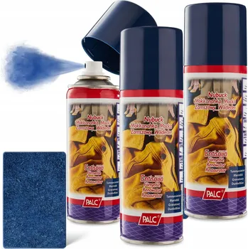 Přípravek pro údržbu obuvi 3x Palc Sprej Barva na Semiš Nubuk Obuv Boty