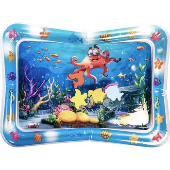 Hračka pro nejmenší SENZORICKÁ NAFUKOVACÍ VODNÍ PODLOŽKA PRO PRO MIMINKA A DĚTI AKVÁRIUM HRAČKA