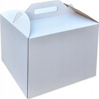 Vysoká krabice na dort - 26x26x25 cm