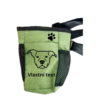 Pamlskovník Pamlskovník s potiskem Vzor: Vzor 3, Barva: černá, Typ pamlskovníku: Textil