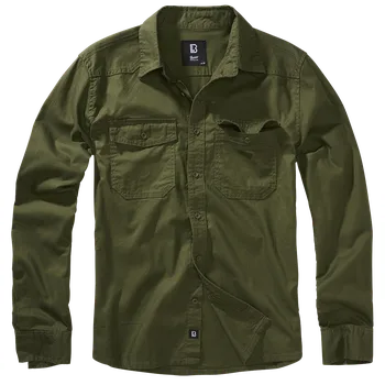 Pánská košile Brandit flanelová košile s dlouhým rukávem Velikost: 3XL