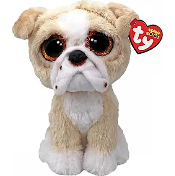 Hračka TY 37371 Beanie Boos 15 cm POOCH světle hnědý anglický buldok